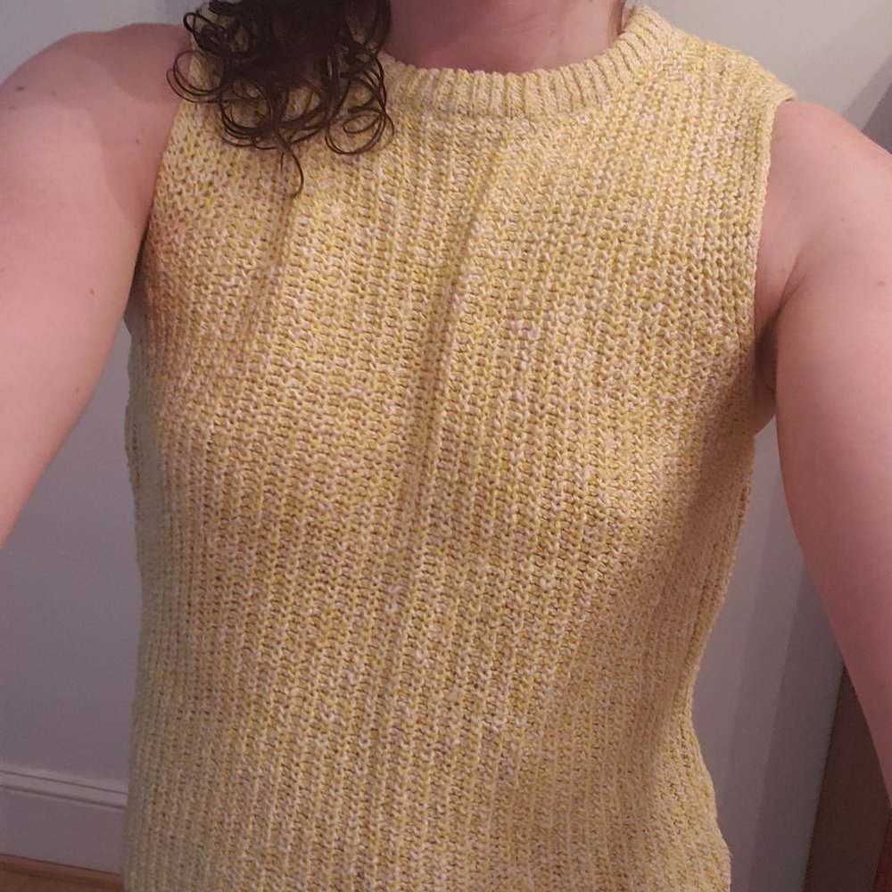 Rebecca Taylor La Vie Sleeveless Cutout Sweater